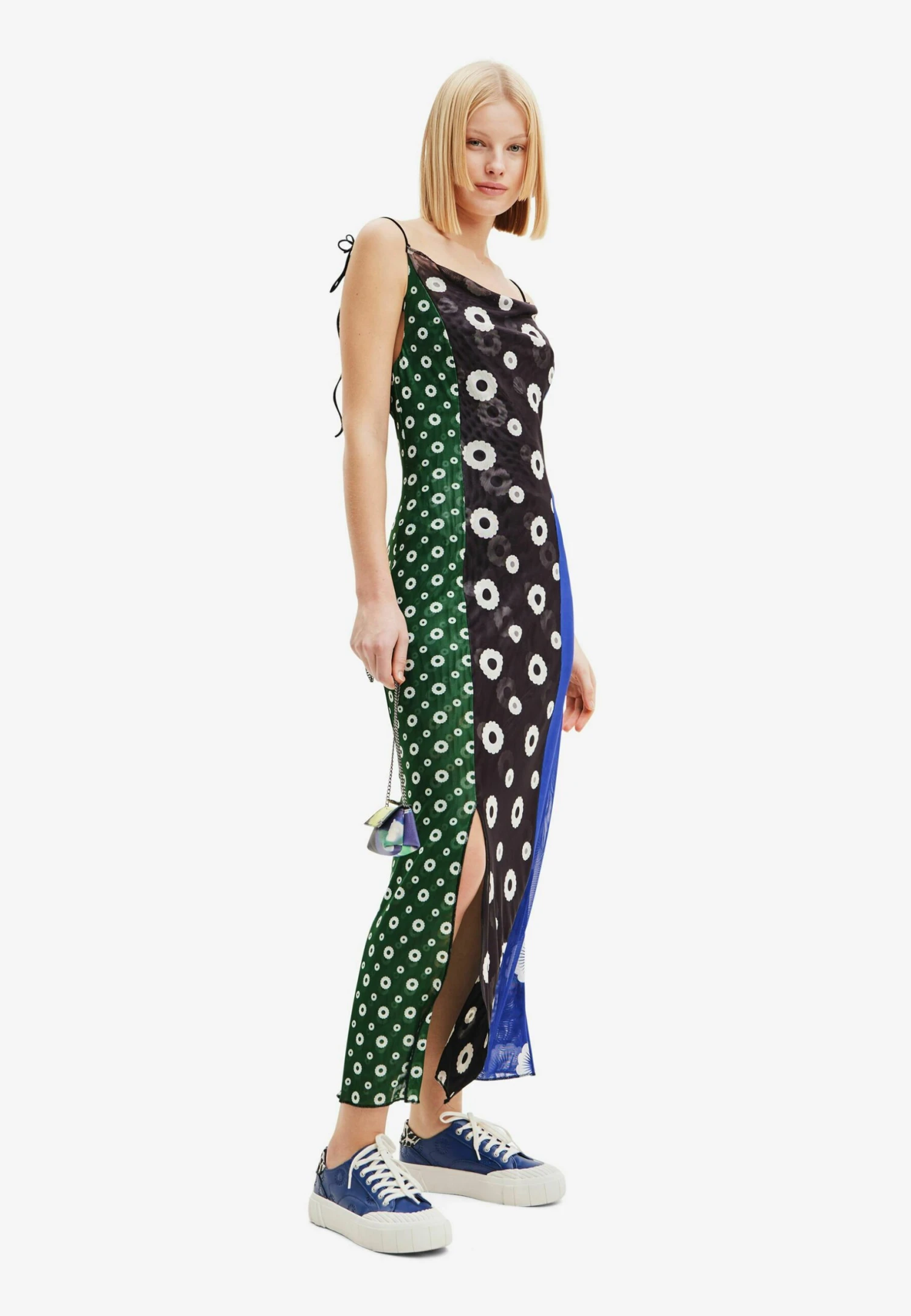Desigual Geometric Midi - Maxi-Jurk - Green 2 Desigual Geometric Midi - Maxi-Jurk - Green - Afbeelding 2