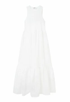 Desigual Pink Pantherleeveless - Maxi-Jurk - White -Desigual ccb9783900dc4d8e80427636c5ea1dae