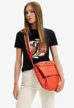 Desigual Half-Logo - Schoudertas - Orange