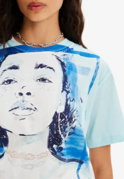 Desigual T-Shirt Print - White 11 Desigual T-Shirt Print - White -Desigual cd4be63b7e96414b9910e14b8dff7982 scaled