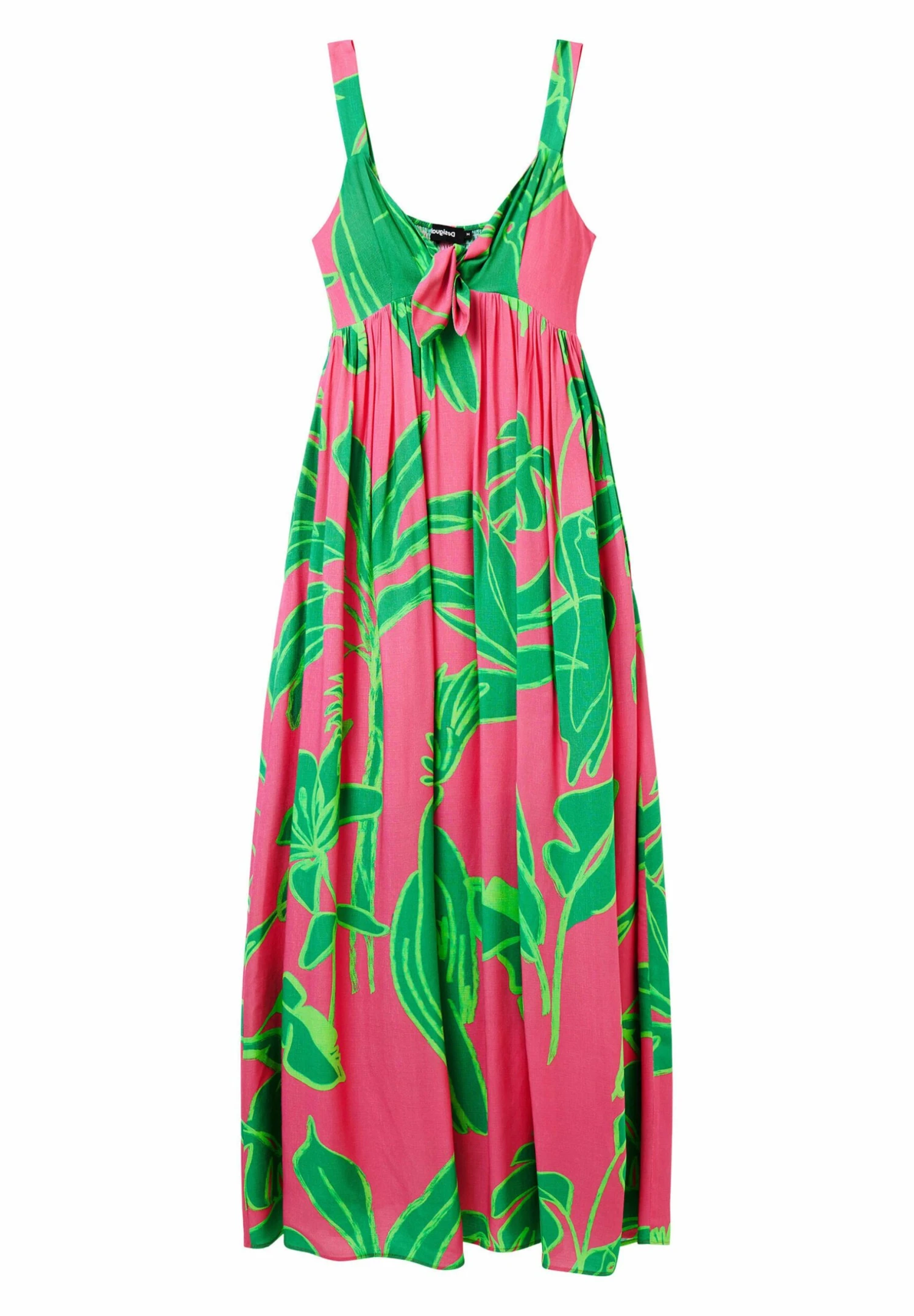 Desigual Long Sweetheart Neckline - Maxi-Jurk - Pink 5 Desigual Long Sweetheart Neckline - Maxi-Jurk - Pink - Afbeelding 5