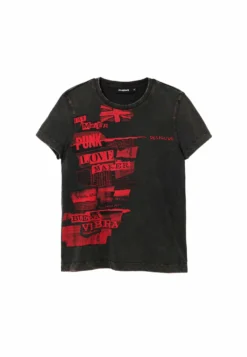 Desigual Softouch Wide-Leg - T-Shirt Print - Black 9 Desigual Softouch Wide-Leg - T-Shirt Print - Black -Desigual ce7bd19bf8c24da2a2d46c49302674a9 scaled