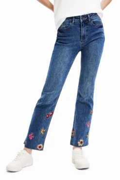 Desigual Nicole - Flared Jeans - Dark Blue