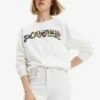 Desigual Power Patch - Sweater - White