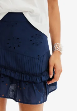 Desigual A-Lijn Rok - Blue -Desigual cfa42a12364241f39cb89276c647fe7f scaled
