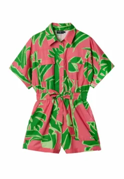 Desigual Tropical Playsuit - Jumpsuit - Pink -Desigual cfa503b1e25a4103bfd88739af877d14 scaled