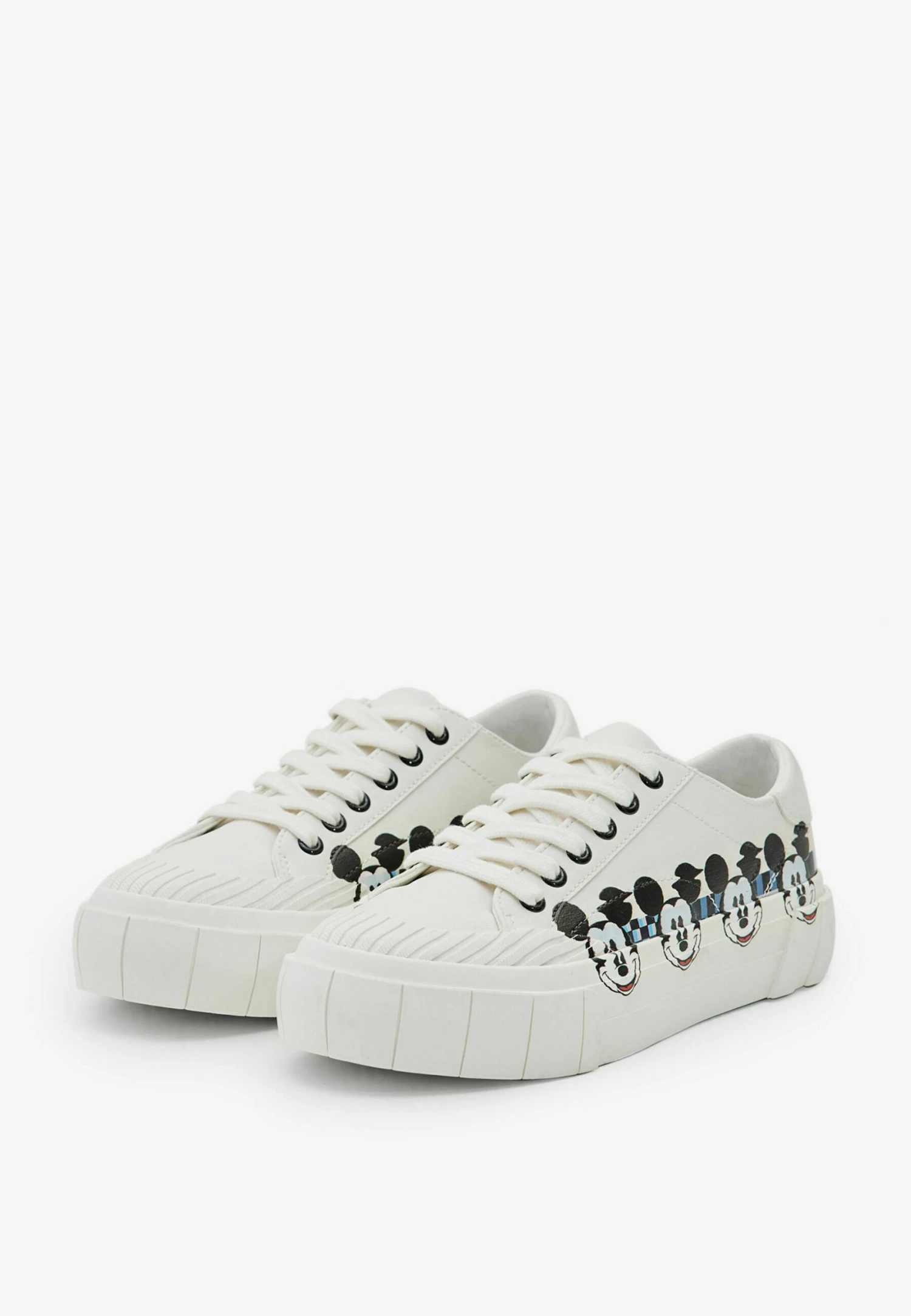 Desigual Mickey Mouse Platform - Sneakers Laag - White 3 Desigual Mickey Mouse Platform - Sneakers Laag - White - Afbeelding 3