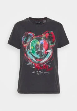 Desigual Mickey Arty - T-Shirt Print - Black -Desigual d19a1dd794f644c48788214b6a67121d