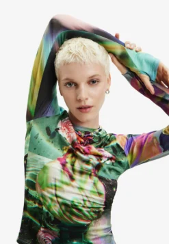Desigual Fantasy Bust - Longsleeve - Blue 8 Desigual Fantasy Bust - Longsleeve - Blue -Desigual d1da04a8e07d4c2095f37bbb22c4a70b scaled
