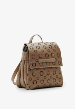 Desigual Small Die Cut - Rugzak - Brown -Desigual d42999ef288c4da88c1a284605c70a72 scaled