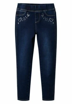 Desigual Slim With Designs - Jeggings - Dark Blue -Desigual d4518075c1e1400b8cf4e32d8f114dbd