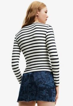 Desigual Striped - Longsleeve - White 8 Desigual Striped - Longsleeve - White -Desigual d477c74cb9194316b03d29f5e51425ca