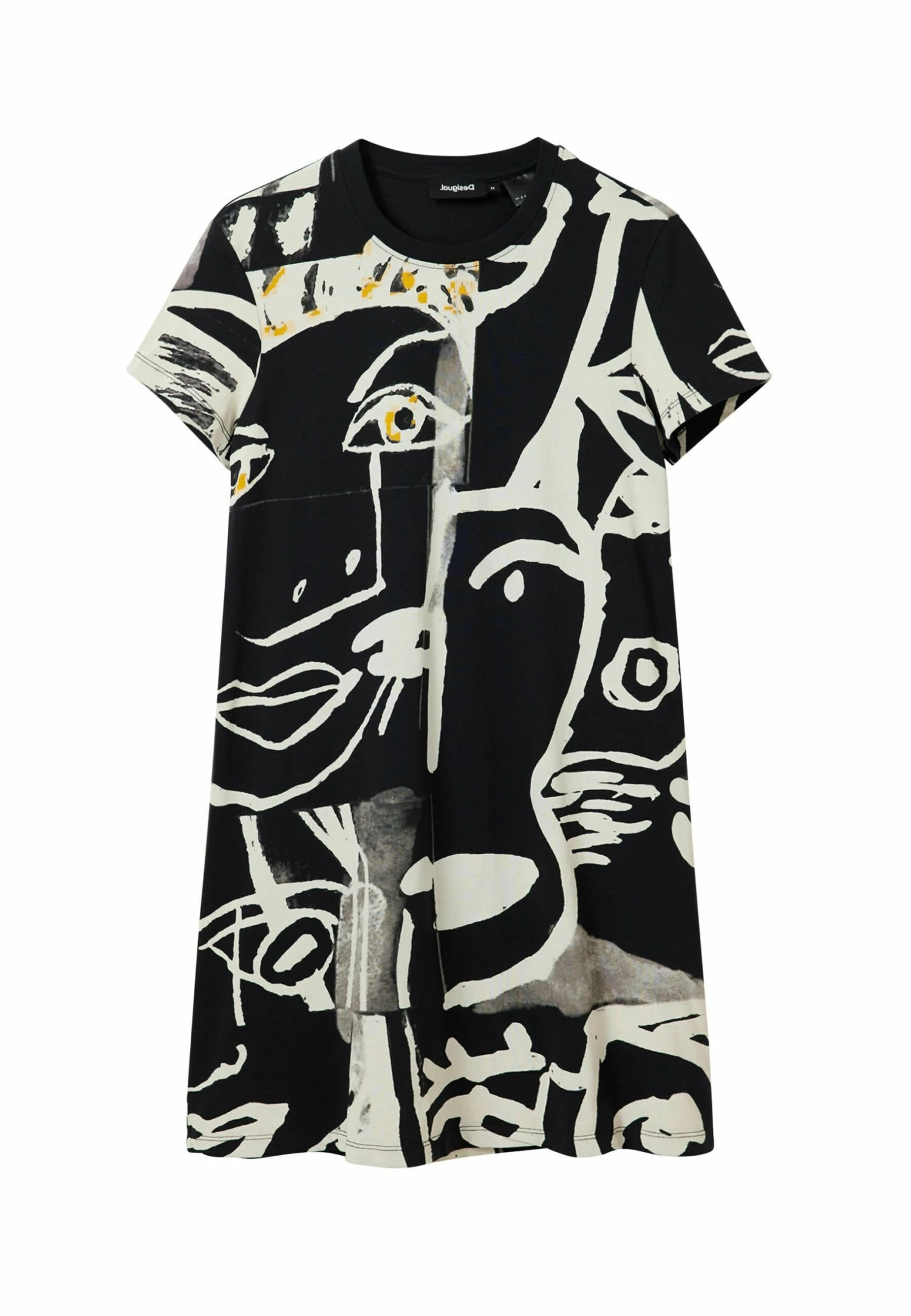 Desigual Face Mini- Jerseyjurk - Black 4 Desigual Face Mini- Jerseyjurk - Black - Afbeelding 4