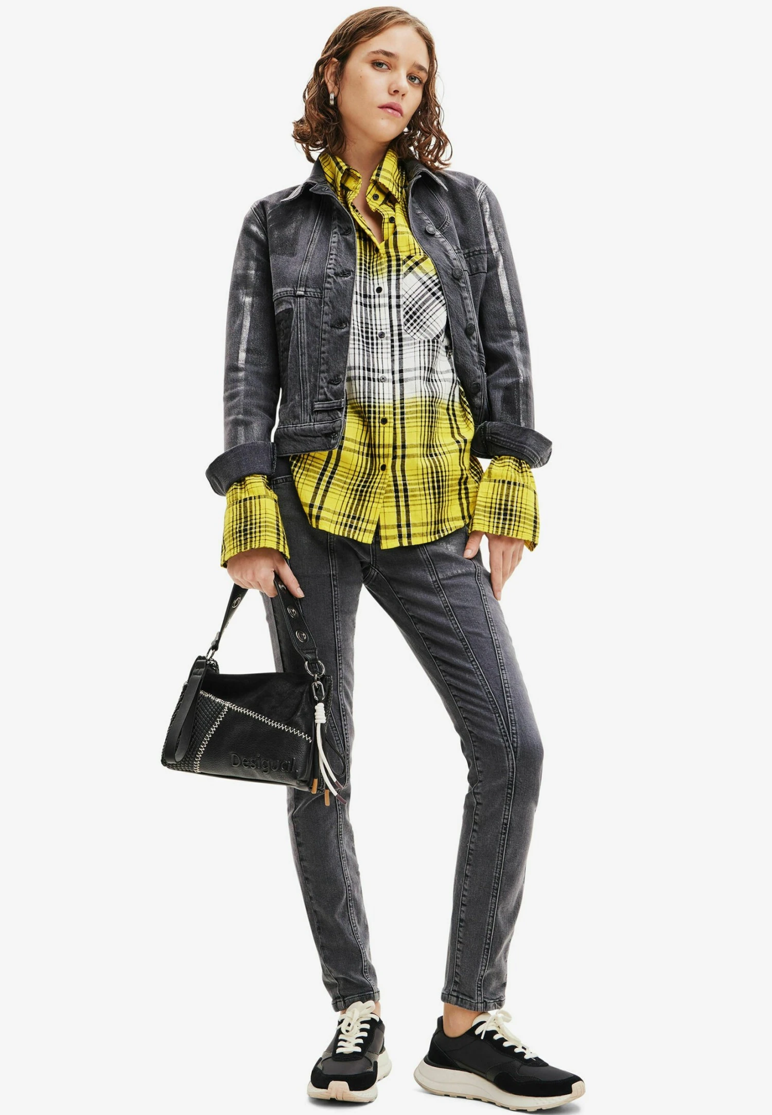 Desigual Overhemdblouse - Yellow 2 Desigual Overhemdblouse - Yellow - Afbeelding 2