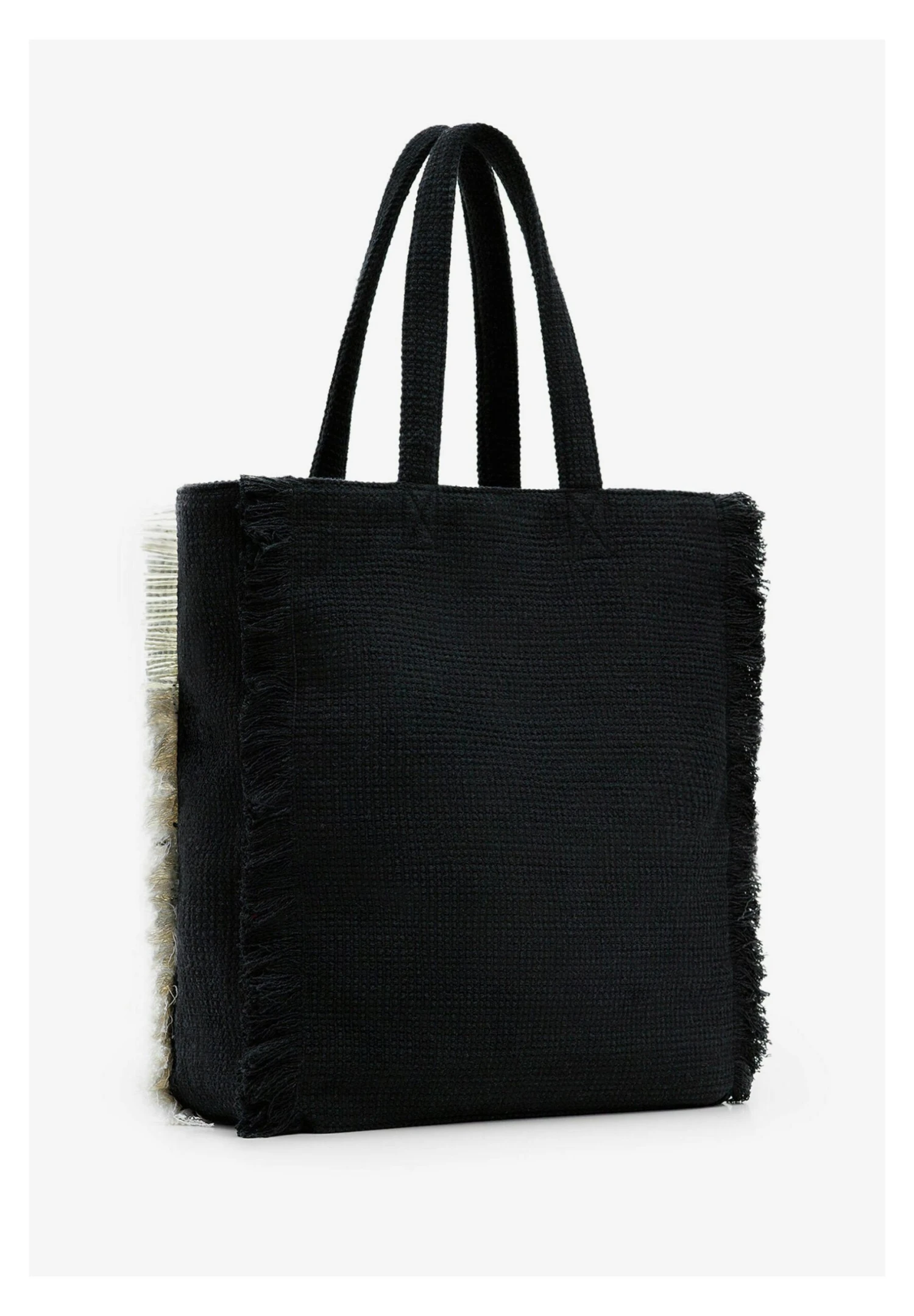 Desigual Large Flower Tote - Shopper - Grey 3 Desigual Large Flower Tote - Shopper - Grey - Afbeelding 3