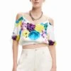 Desigual Blus Bernadette - Top - White