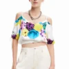 Desigual Blus Bernadette - Top - White