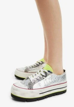Desigual Low Platform Patch - Sneakers Laag - Multicoloured