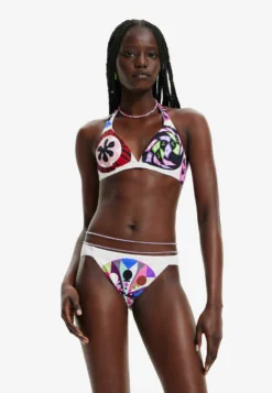 Desigual Designed By M. Christian Lacroix - Bikinitop - White