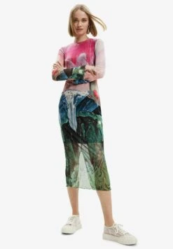 Desigual Oversize Bugs Bunnyweat - Jurk - Red