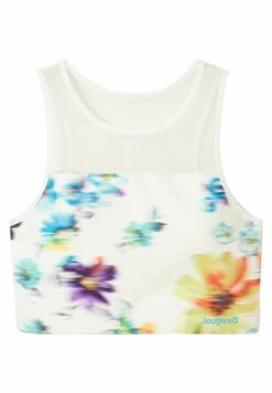 Desigual Asymmetric Rufflewimsuit - Top - White 9 Desigual Asymmetric Rufflewimsuit - Top - White -Desigual dcd4a9b4d34646f7b8a8cbeff63f862f