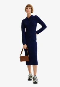 Desigual Power Patchweat - Etui-Jurk - Blue Denim