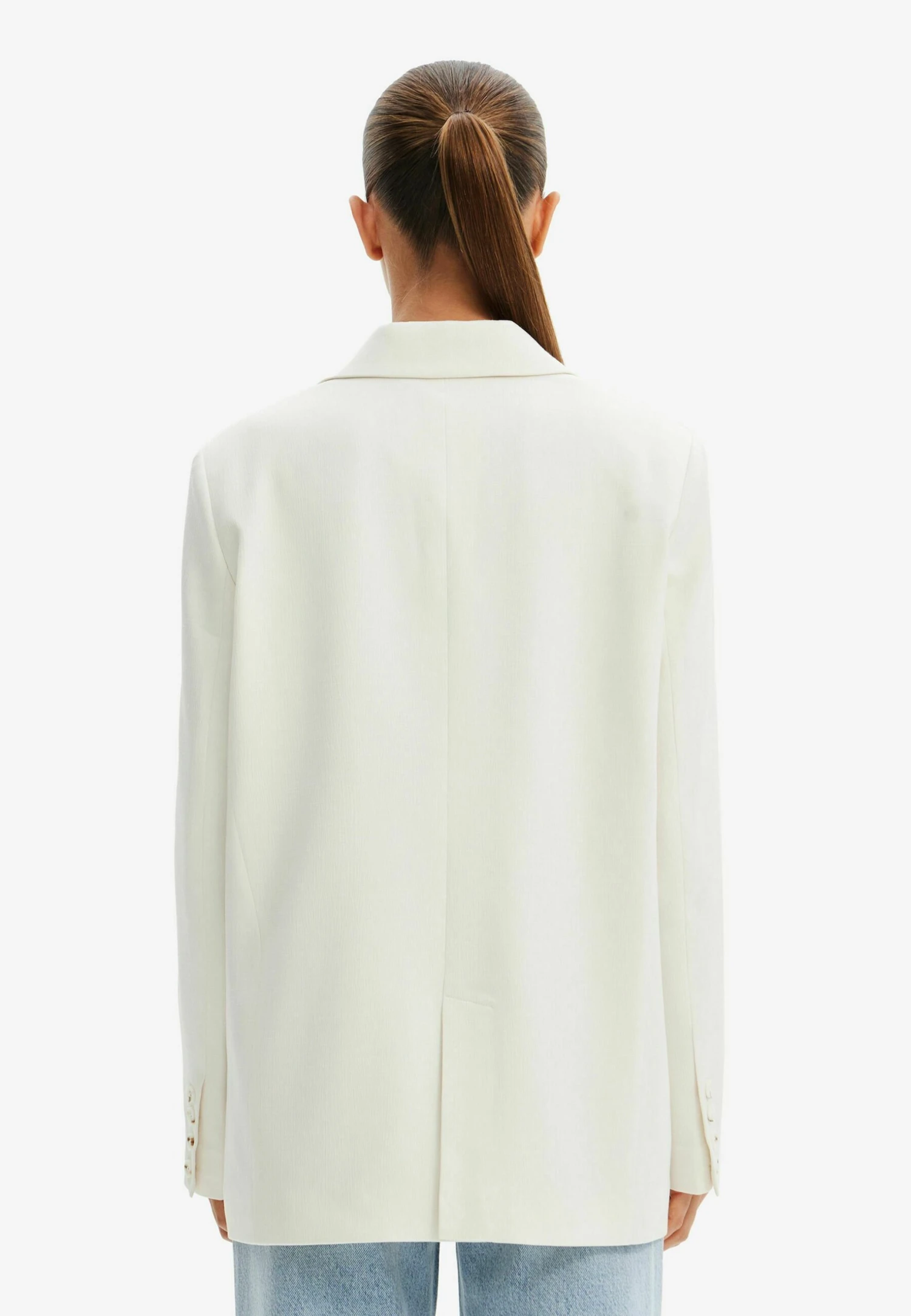 Desigual Plain Textured - Blazer - Beige 3 Desigual Plain Textured - Blazer - Beige - Afbeelding 3