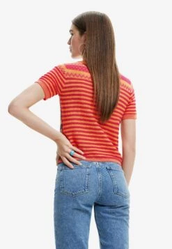 Desigual Tropical Bandeau Bikini - T-Shirt Print - Orange -Desigual decb2d2cf3204a41ab8659904661d301