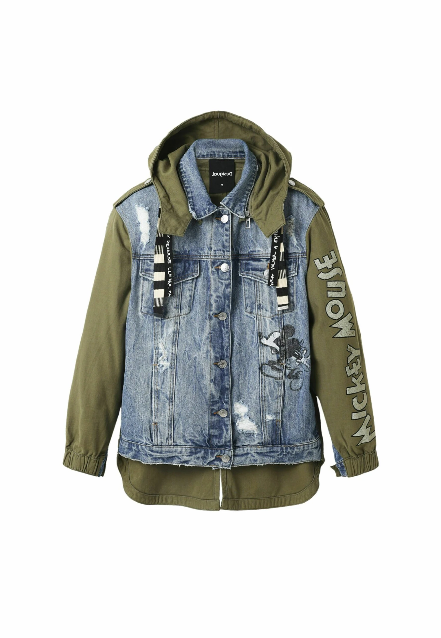 Desigual Disney'S Mickey Mouse - Spijkerjas - Green 5 Desigual Disney'S Mickey Mouse - Spijkerjas - Green - Afbeelding 5