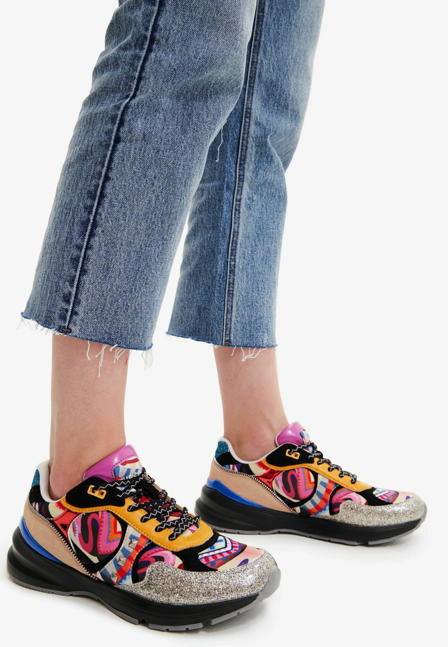 Desigual Designed By M. Christian Lacroix - Sneakers Laag - Multi-Coloured 1 Desigual Designed By M. Christian Lacroix - Sneakers Laag - Multi-Coloured