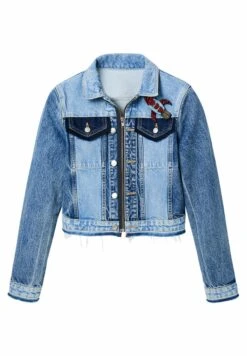 Desigual Denim Trucker - Spijkerjas - Blue 9 Desigual Denim Trucker - Spijkerjas - Blue -Desigual df943f98636a4e5eaa57f1a093db20c5