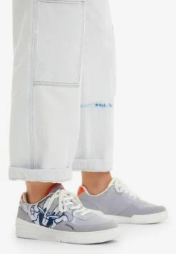 Desigual Bugs Bunny Platform - Sneakers Laag - Black