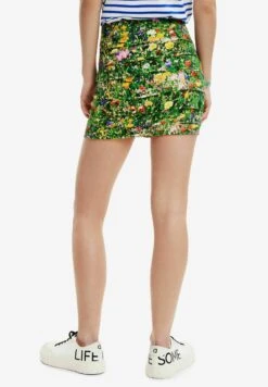 Desigual Draped Floral - Minirok - Green 7 Desigual Draped Floral - Minirok - Green -Desigual e4be5e3a739e48e284cda37bcd44adb9