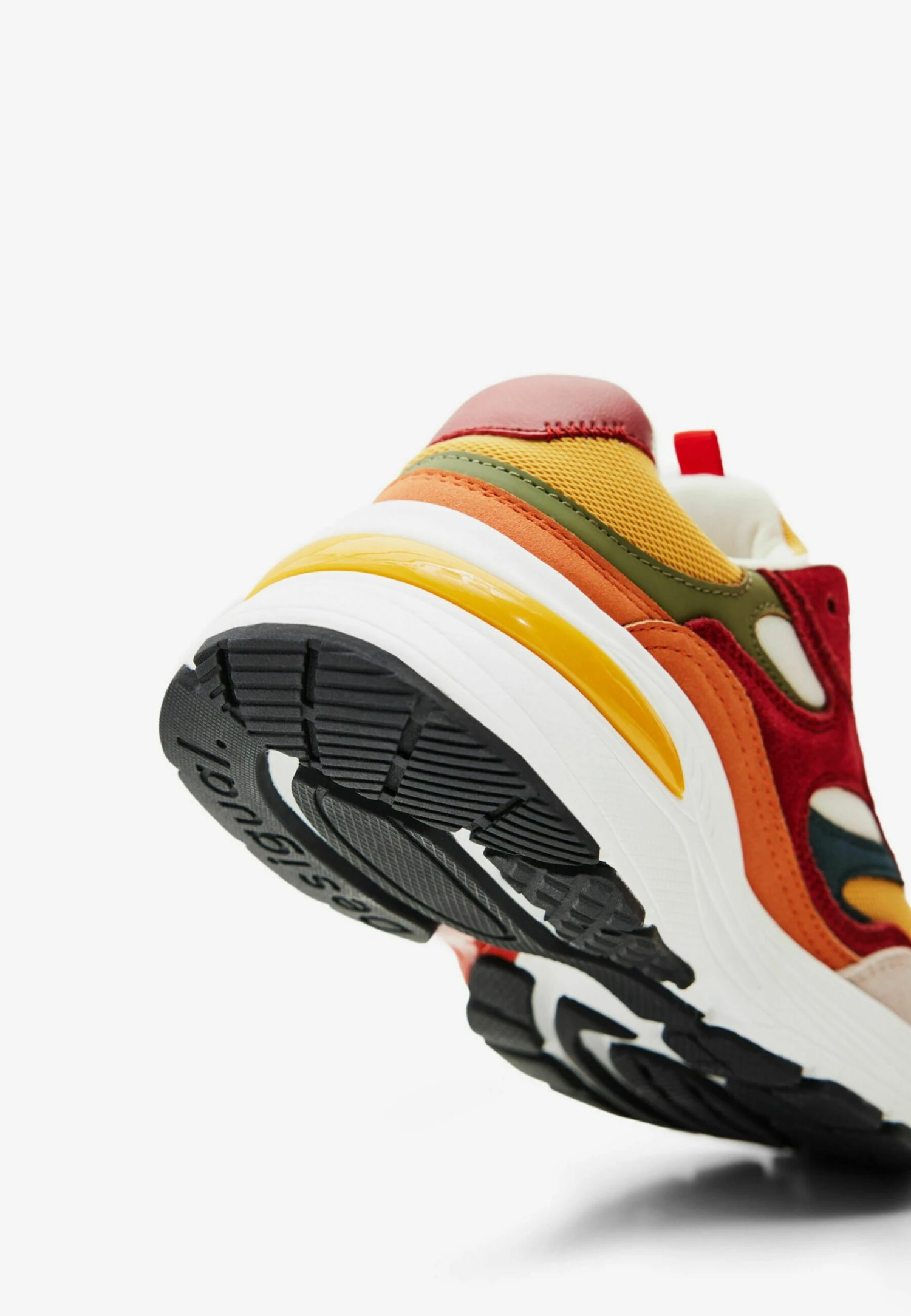 Desigual Patchwork- Sneakers Laag - Yellow 4 Desigual Patchwork- Sneakers Laag - Yellow - Afbeelding 4