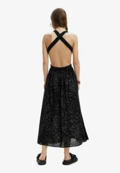 Desigual Tropical Cut Outmidi - Strandaccessoire - Black -Desigual e5645235082c4769ab7bec97aa85d133