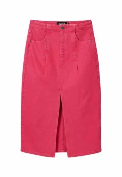 Desigual Slit- A-Lijn Rok - Pink -Desigual e63c4e7be6454b369e3233910a009951