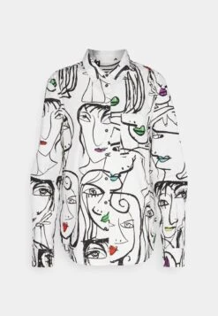 Desigual Verona - Overhemdblouse - White -Desigual e87611d540e8472996686d366a9aabf3