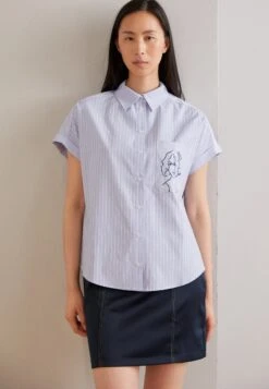 Desigual Cam Dara - Blouse - Celeste