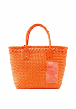 Desigual Midsize Woven Tote - Shopper - Orange -Desigual e8dd9fa4dd28420ea0882b6d65389256 scaled