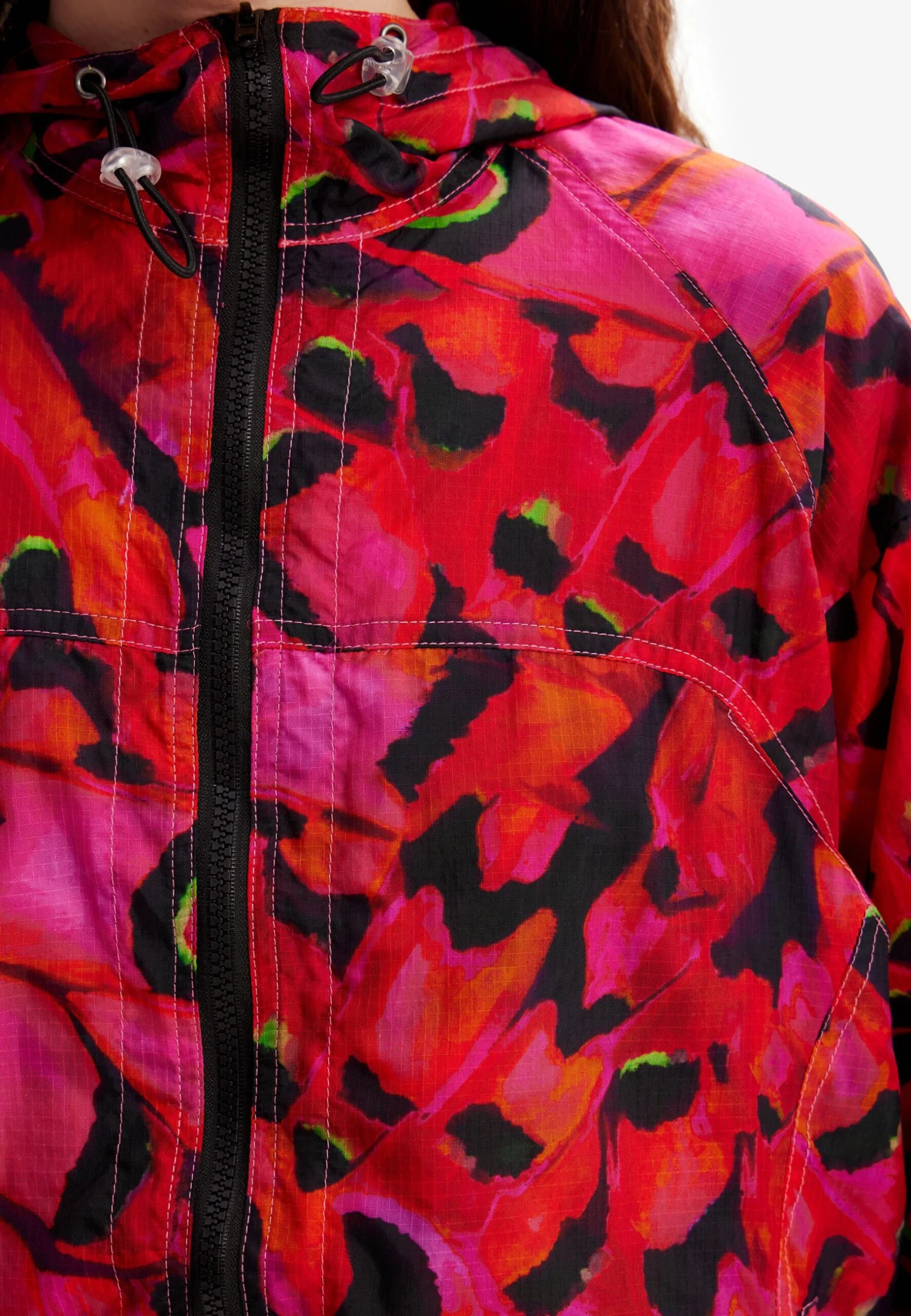 Desigual Lichte Jas - Red 5 Desigual Lichte Jas - Red - Afbeelding 5