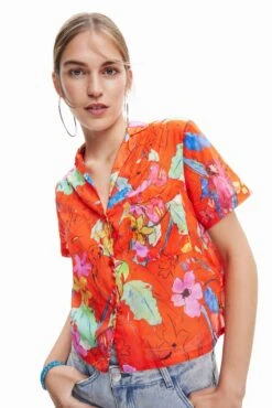 Desigual Laos - Overhemdblouse - Red Pop -Desigual ea053bb8460e492dabbc8dc56f019e1c