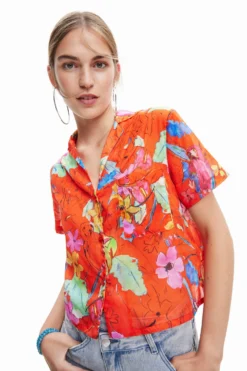 Desigual Laos - Overhemdblouse - Red Pop 9 Desigual Laos - Overhemdblouse - Red Pop -Desigual ea053bb8460e492dabbc8dc56f019e1c scaled