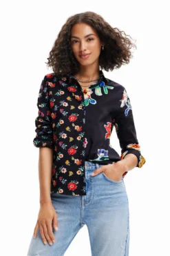 Desigual Cam Singapur - Overhemdblouse - Black
