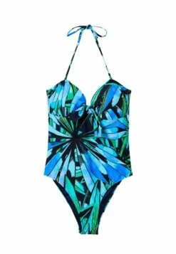 Desigual Tropical Knot Swimsuit - Badpak - Blue -Desigual eb69e2643e87499c82c87904a058235e