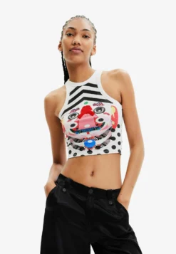 Desigual Designed By M. Christian Lacroix - Top - White