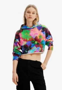 Desigual Short Oversize - Hoodie - Multi Coloured