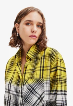 Desigual Overhemdblouse - Yellow -Desigual edfef7efe72540cc9d67b12c8f453fc4 scaled
