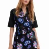 Desigual Vest Sina - Blousejurk - Black