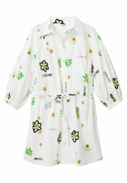 Desigual Shorsleeve Rhinestone - Blousejurk - White 9 Desigual Shorsleeve Rhinestone - Blousejurk - White -Desigual efa72fadcb9644fba0d99cda5106f2a5