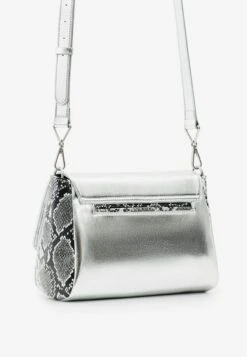Desigual Midsize Metallic Patchwork Crossbody - Schoudertas - Multi Coloured -Desigual f1581d17f77f49bf82602d41953a59d8